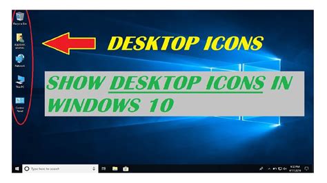 How To Show Desktop Icon In Windows 10 Highlight Desktop Icon I