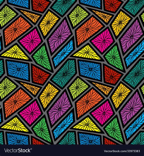 Abstract patterns seamless color doodle sketch Vector Image