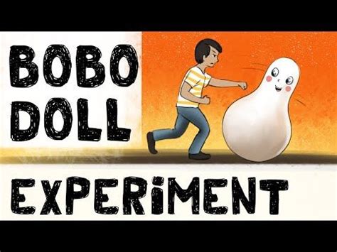 The Bobo Doll Experiment Albert Bandura On Social Learning Youtube