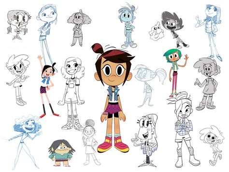 Many Different Early Versions Of Molly Mcgee By Deaf Machbot On Deviantart