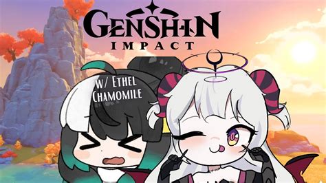 Genshin Impact Jalan Jalan Sama Ethelchamomile Shorts Youtube