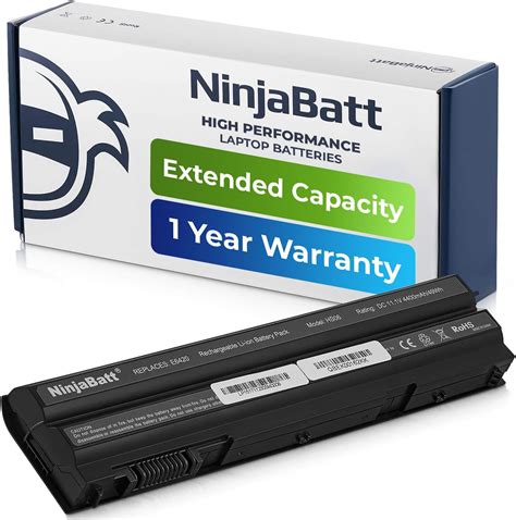 Ninjabatt Battery For Dell T54fj E6430 E6420 8858x E6520 E5430 E6530 E5520 E5420 E6440 5520