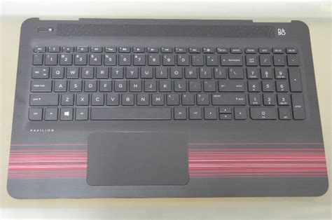 TECLADO CON PALMREST Y TOUCHPAD HP PAVILION 15 AU 15 AW NEGRO INGLES