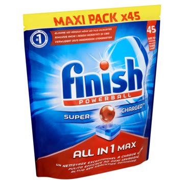 Finish Powerball Super Charged All In Max Maxi Pack Tabs G