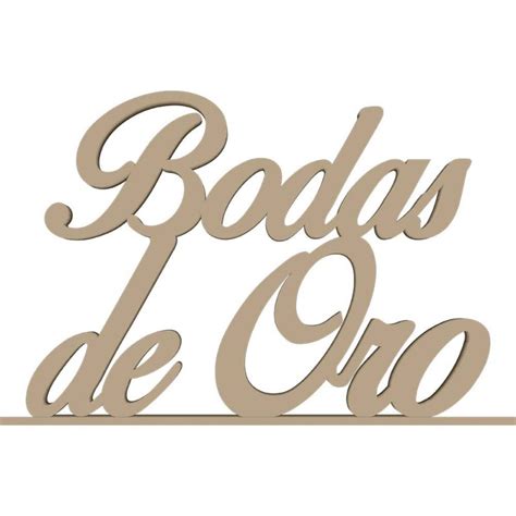 Bodas De Oro Prepara Tu Mesa Dulce Con Estos Letreros De Madera