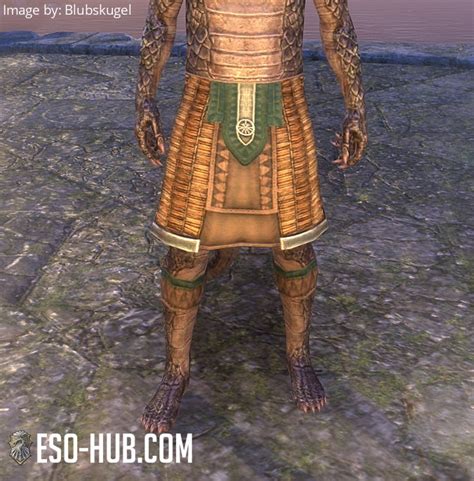 Elder Argonian Greaves ESO Hub Elder Scrolls Online