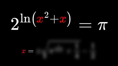 Te Reto A Resolver Esta Ecuaci N Ecuaci N Exponencial Con Logaritmos