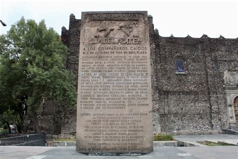 chilango Así se ve la Plaza de las Tres Culturas a 55 años del 2 de