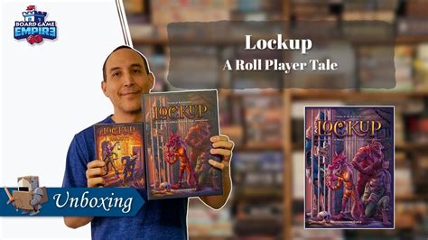 Lockup A Roll Player Tale Breakout Expansion Unboxing Youtube