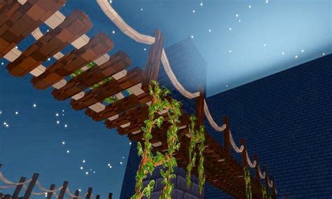 Trapdoor bridge in the moonlight : r/Optifine