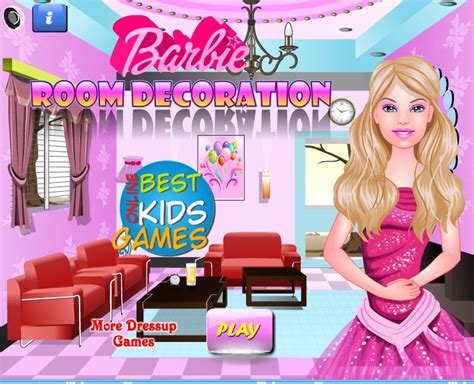 Free Kids Games: Barbie Room Decoration Rhapsody In Pink