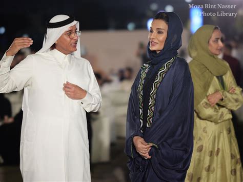 Her Highness Sheikha Moza Bint Nasser Her Highness Sheikha Moza Inaugurates Al Azzm Artwork