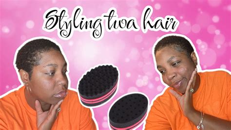 Vlogtober Day 5 How I Style My Twa Hair Very Short Natural Look 🤎 Youtube