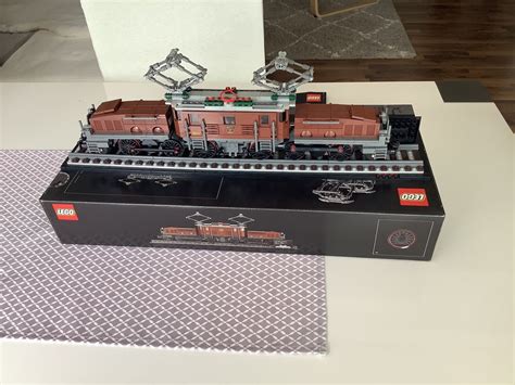 Lego Eisenbahn Krokodil 10277 Mit Anleitung Und Ovp Kaufen Auf Ricardo