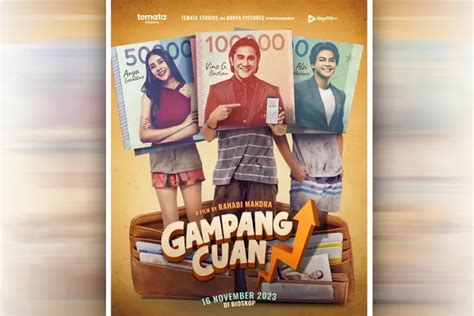 Gampang Cuan Rilis Poster Filmnya Dibintangi Anya Geraldine Tayang