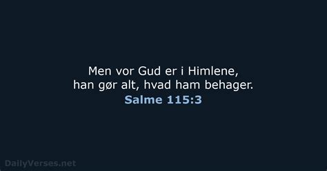 Maj Dagens Bibelvers Da Salme Dailyverses Net