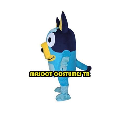 Bluey Bingo Mascot Costume Blue Heeler Mascot Costume Fancy Dress