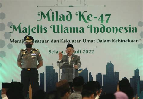 Milad Mui Ke Kiai Maruf Ingatkan Umat Bersiap Hadapi Krisis Energi