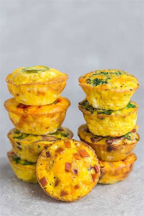 Muffin Tin Eggs with Ham & Cheese - Low Carb / Keto - Life Made Sweeter