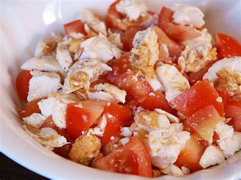 Filipino Itlog Na Maalat At Kamatis Egg And Tomato Salad Recipe