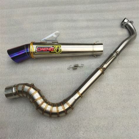 Highmount Conical Pipe Daeng Sai4 51mm Exhaust Muffler Open Spec For