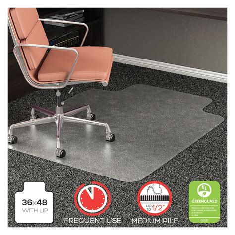 Heavy Duty Vinyl Chair Mat For High Pile Carpets - Carpet Vidalondon