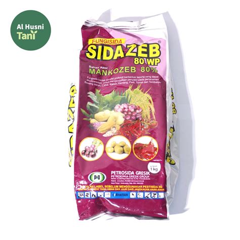 Jual Fungisida SIDAZEB 80 WP 1 Kg Mancozeb 80 Anti Jamur Pada Tanaman