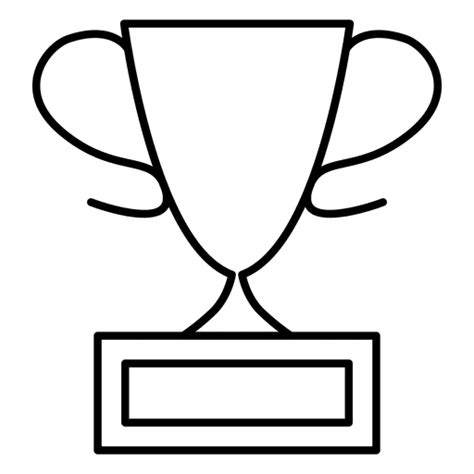 Dise O Png Y Svg De Ganador Del Campeonato De Trofeo De Carrera Para