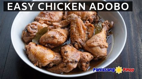 Easy Chicken Adobo Youtube