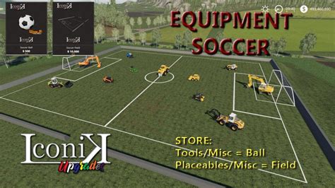 Iconik Soccer Set V1 0 FS19 Landwirtschafts Simulator 25 Mods LS25 Mods