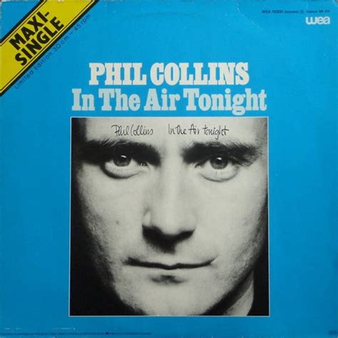 Phil Collins - In The Air Tonight (1981, Vinyl) | Discogs