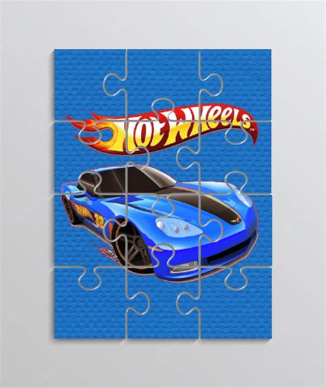 Quebra Cabe A Lembrancinha Para Festa Tema Hot Wheels Elo