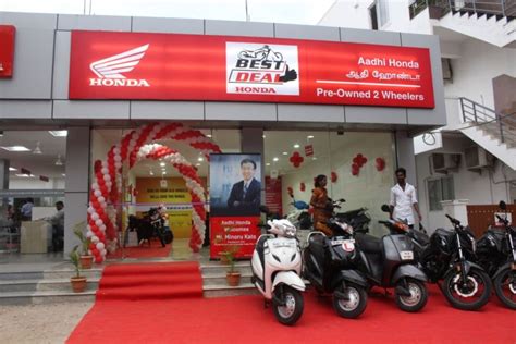 Honda Aims To Have 200 Used Two Wheeler Dealerships By Early 2018