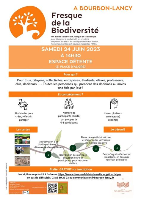 Un nouvel atelier sur la biodiversité Ville de Bourbon Lancy Ville