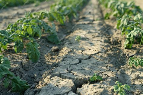 Drought Causes Potato Crop Failure And Soil Degradation Premium Ai