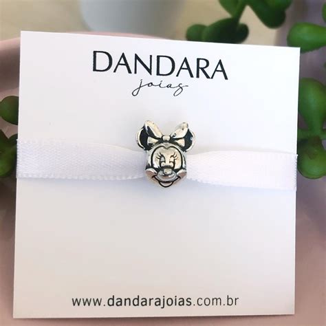 Berloque Minnie Prata 925 Dandara Joias