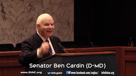 Sen Ben Cardin D Md Remarks At The Senate Iran Briefing Youtube