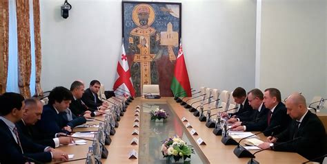 Minister Of Foreign Affairs Of Belarus V Makei Pays An Official Visit