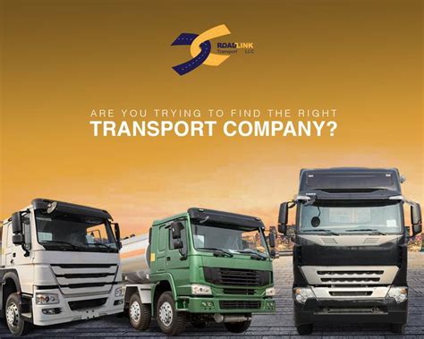 Versatile Fleet Of Roadlink Logistics Transportation Transport