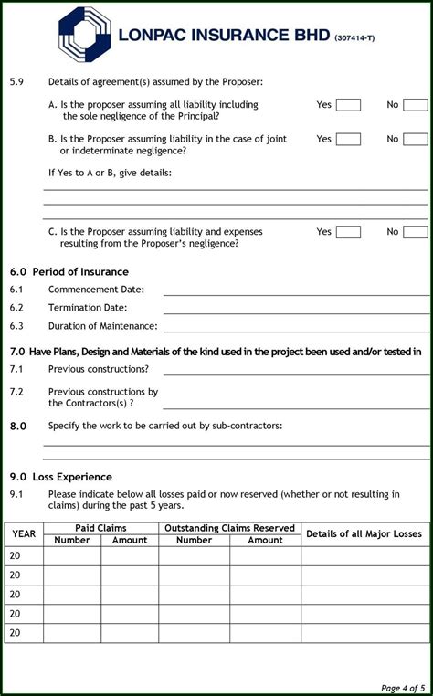 General Liability Waiver Form Pdf Form Resume Examples Xjkezbq3rk