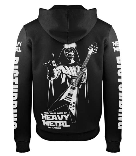 Bluza Darth Vader Heavy Metal Rozpinana Z Kapturem Sklep