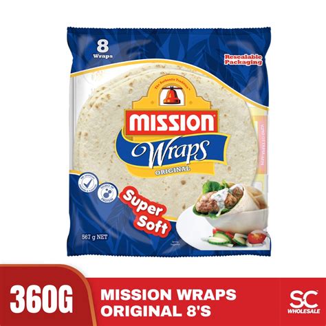 Mission Wraps Original 8 S 360g Shopee Malaysia