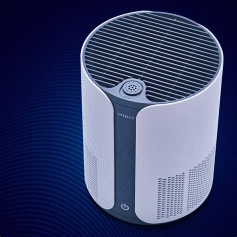 Compact Hepa Air Purifier With Essential Oil Amplifier Miko Touch Of Modern