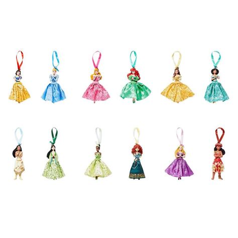 Disney Princess Sketchbook Ornament Set Disney Store Uk Disney Home