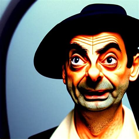 Mr Bean As Osho Movie Still Cinematic Lighting Stable Diffusion