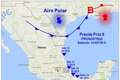 Norte En Veracruz Con M Xima Intensidad Fr O Y Lluvias Emiten Aviso