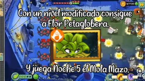 Nivel Modificado De La Noche Malo Mazo Del Pvz En El Pvz Y