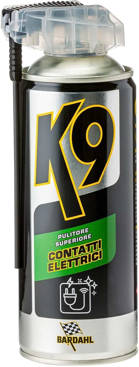 Bardahl K9 Nettoyeur de Contact électrique supérieur Spray Contact