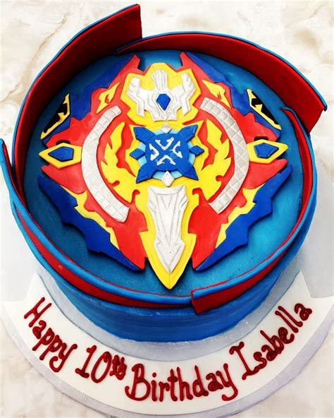 Beyblade Cake For A Fun Birthday Party