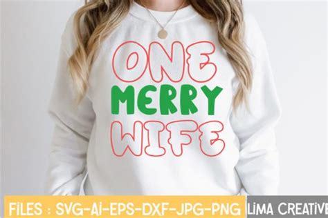 One Merry Wife Design Graphic By Lima Creative Creative Fabrica